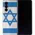 Israel Flag Distressed Galaxy Z Fold4 5G Skin